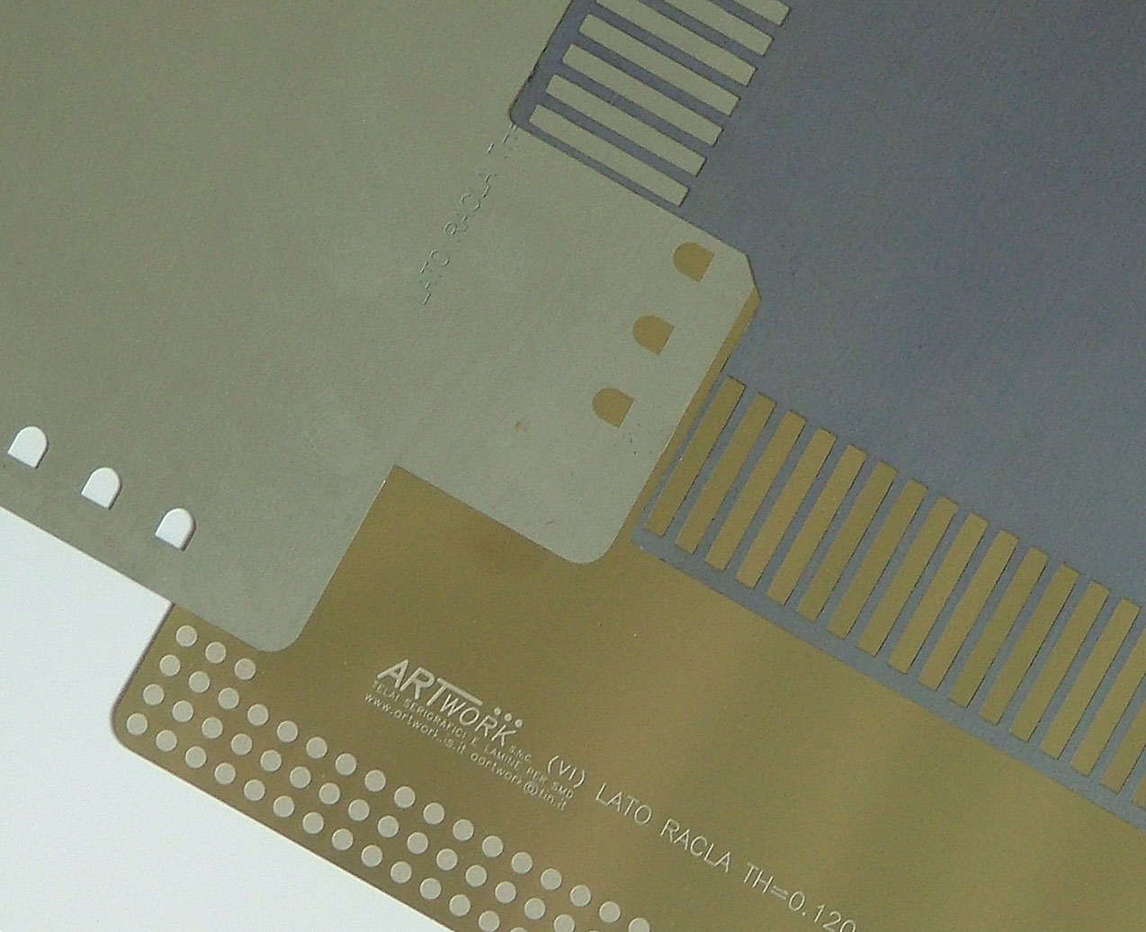 lamine serigrafiche smd, lamine smd